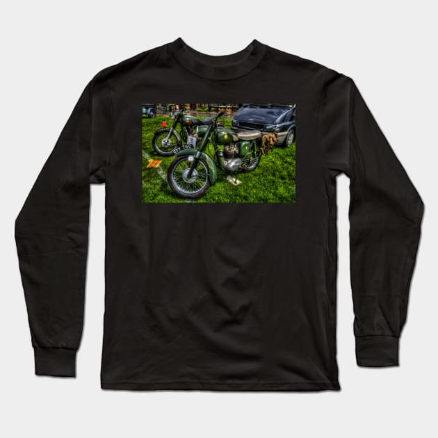 BSA Motorcycles Long Sleeve T-Shirt by axp7884